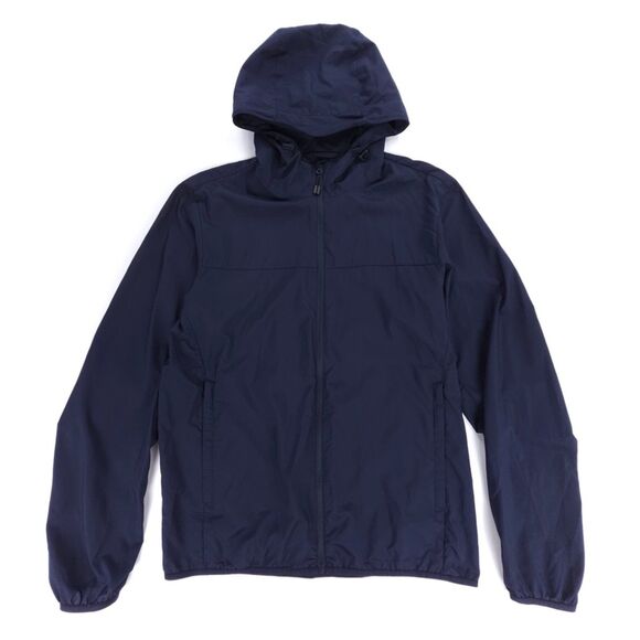NEW Uniqlo Lightweight Ripstop Parka Windbreaker Jacket Hoodie Navy Gorpcore‎ - Picture 1 of 5